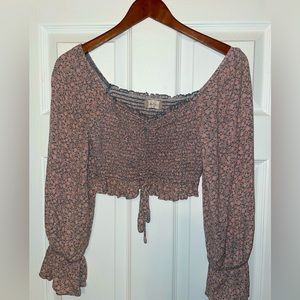 Altar’d State Long Sleeve Crop Top